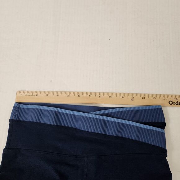 Beyond Yoga Leggings Medium Nocturnal Navy Spacedye in The Mix High Waisted Midi - Picture 7 of 9